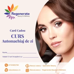 Card Cadou Curs Automachiaj de zi